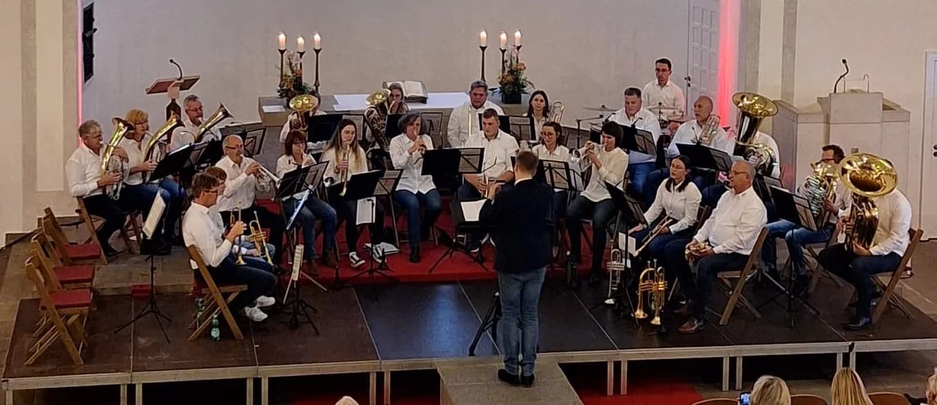 Poco Brass beim MIBA-Konzert 2023